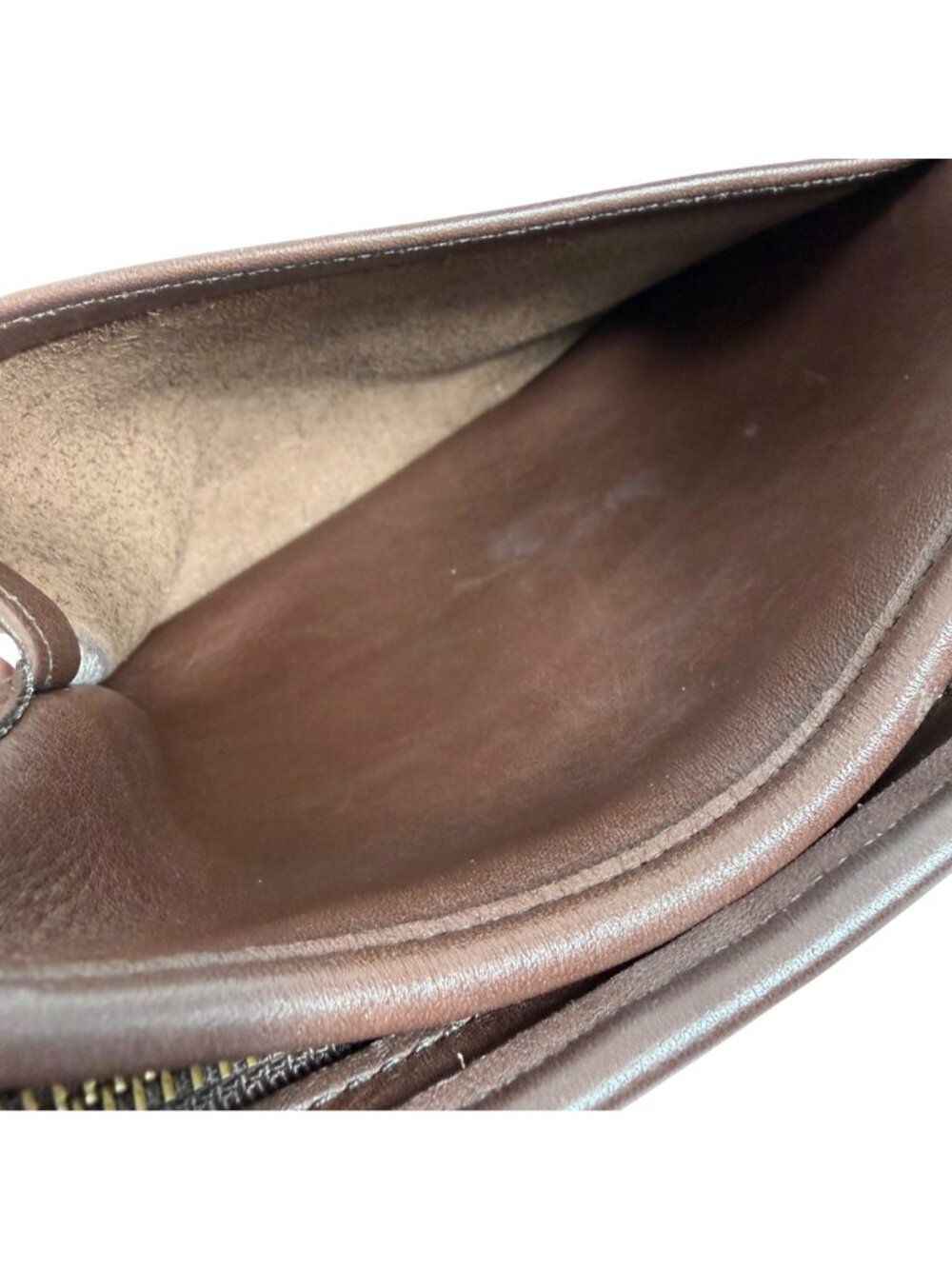 Vintage Coach Legacy Small Zip Mahogany Brown #9997 EUC - Picture 7 of 10